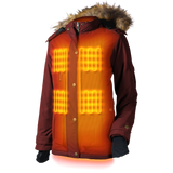 Arcadia Womens Heated Parka by Gobi Heat