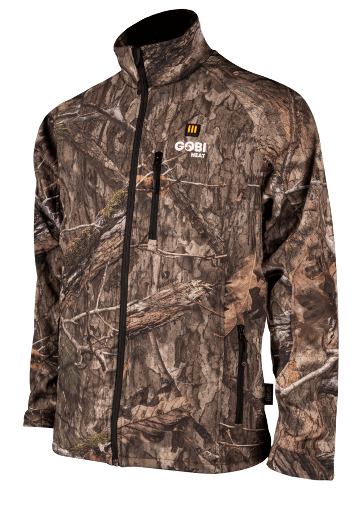 Sahara Heated Hunting Jacket - Mossy Oak® Camo by Gobi Heat