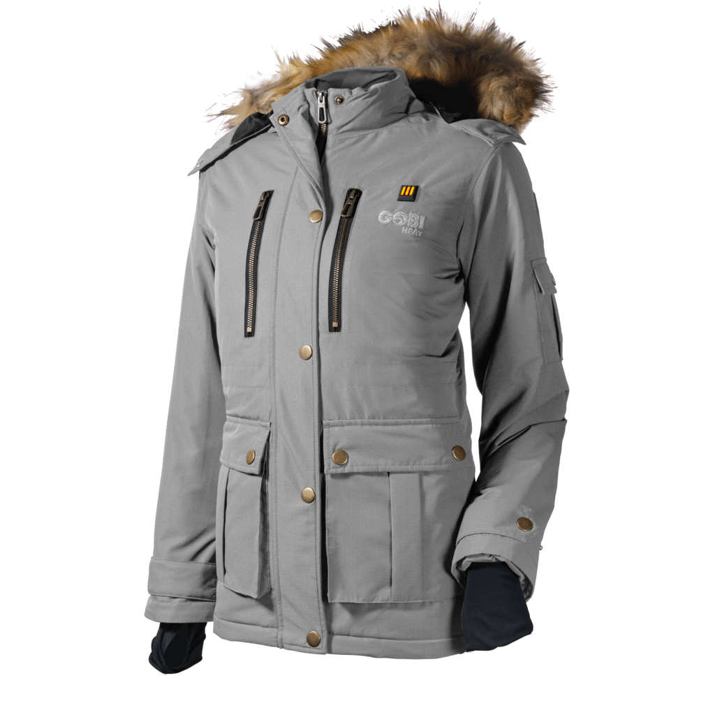 Arcadia Womens Heated Parka by Gobi Heat