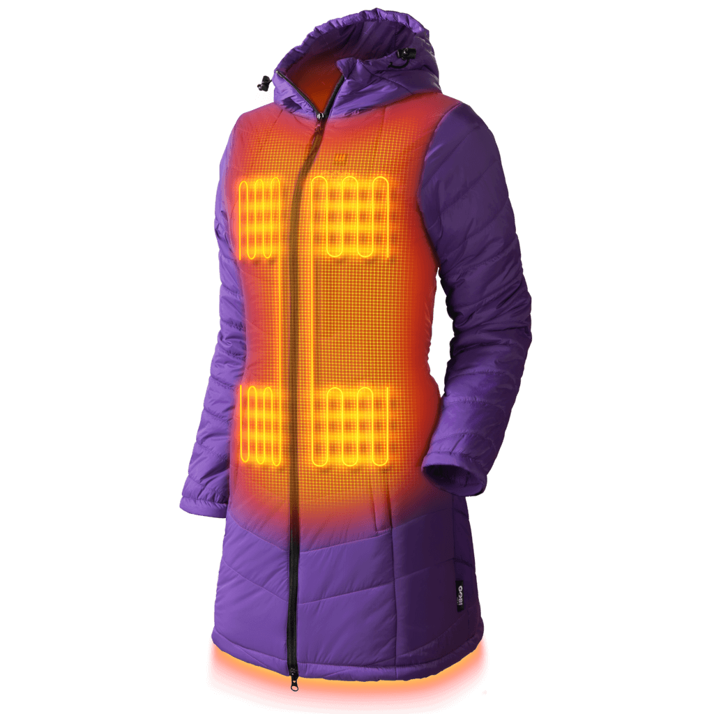Victoria Womens Heated Coat by Gobi Heat