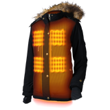 Arcadia Womens Heated Parka by Gobi Heat