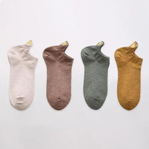 Cute Heart Design 4 Pairs Socks For Women Fashion Spring Cotton Modern Girls Casual Outdoor Socks For Women
