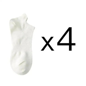 Cute Heart Design 4 Pairs Socks For Women Fashion Spring Cotton Modern Girls Casual Outdoor Socks For Women