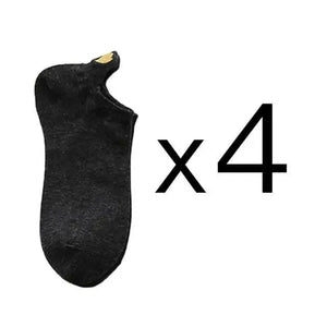 Cute Heart Design 4 Pairs Socks For Women Fashion Spring Cotton Modern Girls Casual Outdoor Socks For Women