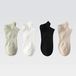 Cute Heart Design 4 Pairs Socks For Women Fashion Spring Cotton Modern Girls Casual Outdoor Socks For Women