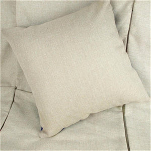 Cute Pet Dog Printed Cushion Cover Linen Pillow Cover Decorative Throw Pillow Cover For Sofa Chair Home
