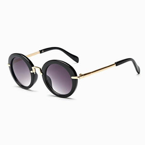 Cute Round Polarized Sunglasses for Kids Girls Boys UV400 Protection Fashionable &  Children's Sunglasses New Cute Baby Round Frame & Colorful Sunshade Mirror For Kids