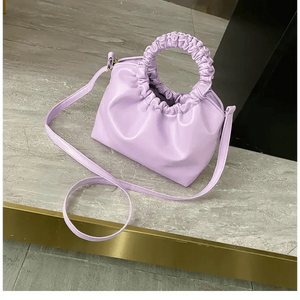 Cute Small Women's Leather Clutches Vintage Style Shoulder Messenger Bags , Handbag And Purses For Women
