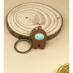 Cute Stainless Steel Hot Games Toys Peripherals Car Key Chain Gift for Boyfriends & Girlfriends