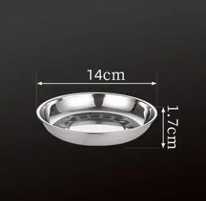 Stainless Steel Tableware Dinner Plate