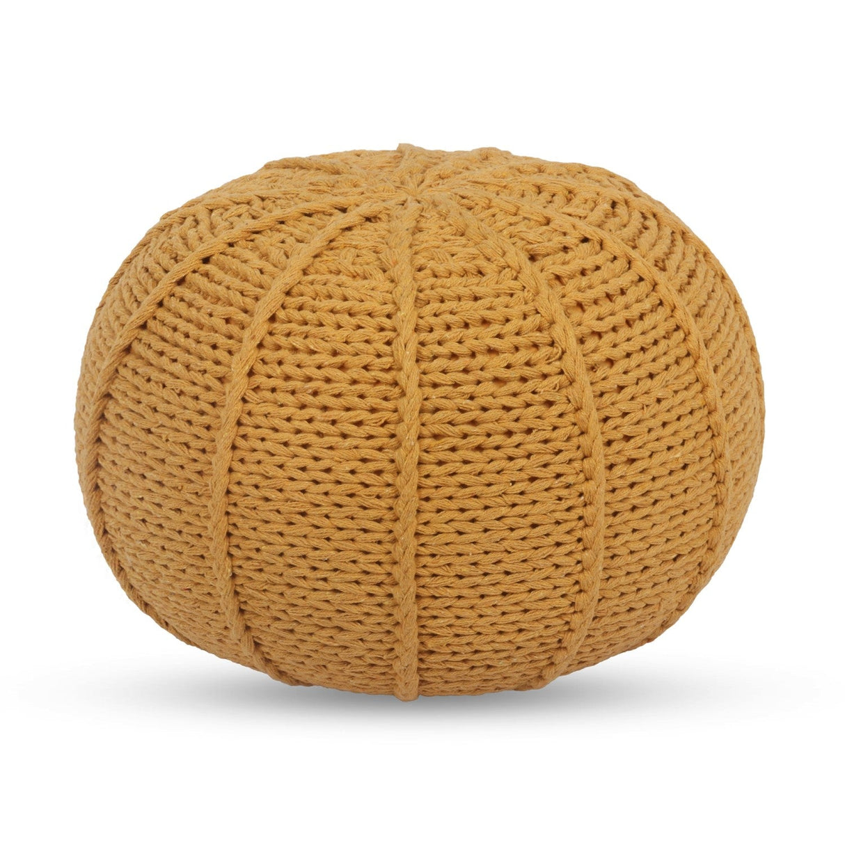 Jonathon Hand Knitted Pouf