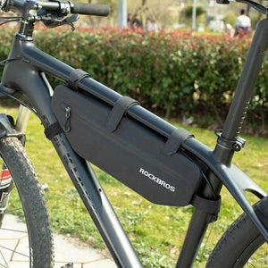 Cycling Bicycle Bags Top Tube Front Frame Bag Waterproof Road  Dirt-resistant Bike Accessories Bags  Bike Frame Bag Waterproof Bike Elegant Design Bag Bicycle Under Top Tube Bag Corner Pouch Storage Bag For Cycling Accessories