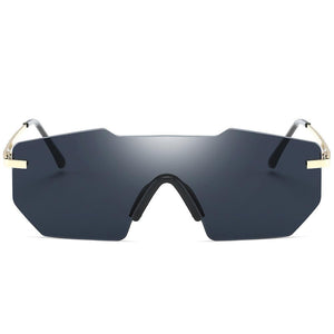 Cycling Glasseses Sports Sunglasses UV400 Protection Baseball Fishing Ski Running Go Unisex Polarized Rectangle Shape Sunglasses For Men & Women Retro Shape Mirror Frameless Glasses
