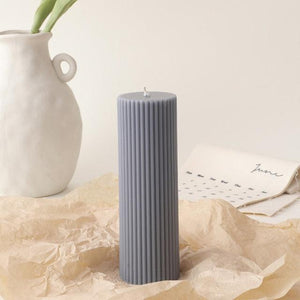 Cylinder DIY Soy Candle Home Decoration Handmade Scented Candles Aromatherapy Romantic Dinner Pillar Candles Clean Burning Dinner Candles for Wedding Home Décor Party Restaurant Spa Candles