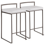 Fuji - Industrial Stackable Counter Stool Elegant Design by Couch.com