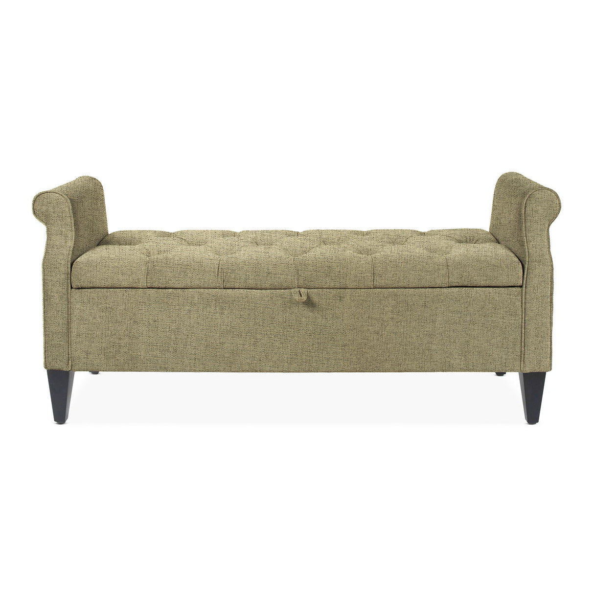 Jacqueline - Tufted Roll Arm Storage Bench by Couch.com