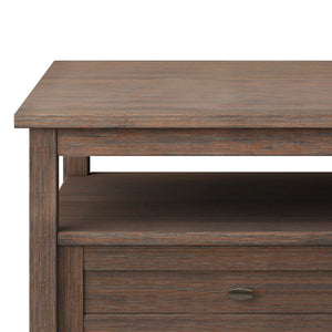 Warm Shaker - Coffee Table - Farmhouse Brown by Couch.com