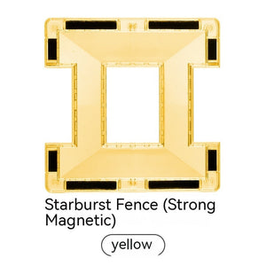 Color Window Asterism Magnetic Building Blocks Assembly