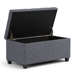 Sienna - Upholstered Storage Ottoman Bench by Couch.com