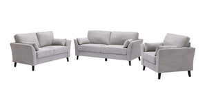 Damian - Woven Fabric Sofa Set by Couch.com