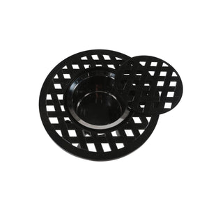 21" Cast Aluminum Round Table With Ice Bucket by Couch.com