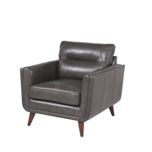 Mid-Century Leather Chair by Couch.com