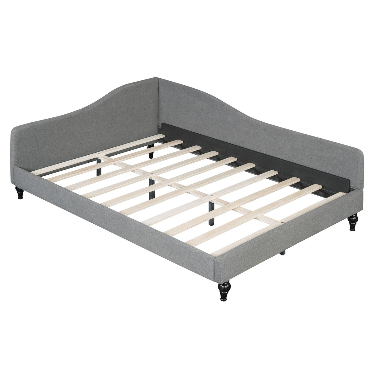 Modern L Shaped Linen Daybed With Legs by Couch.com