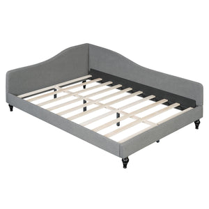 Modern L Shaped Linen Daybed With Legs by Couch.com