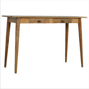 2 Drawer Nordic Writing Desk - Oak by Couch.com
