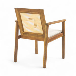 Preston Outdoor Dining Chair with Cushion Set