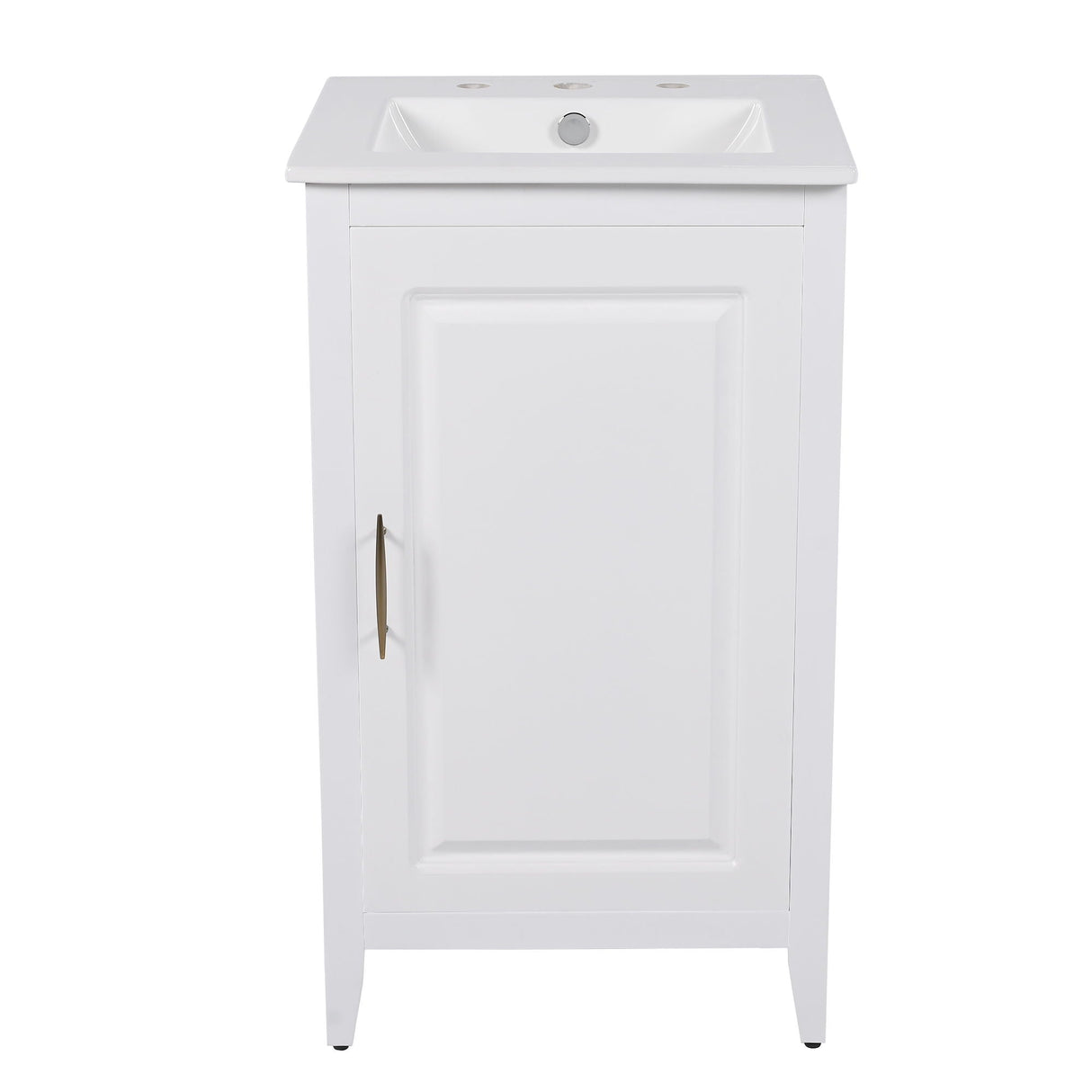 Modern Bathroom Vanity With Sink, Functional Drawer, Soft- Closing Door by Couch.com