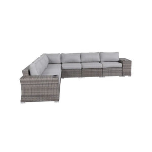 Rattan Sectional Sofa Set With Cushions by Couch.com