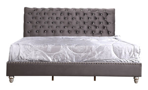 Elegant Transitional Upholstered Bed by Couch.com