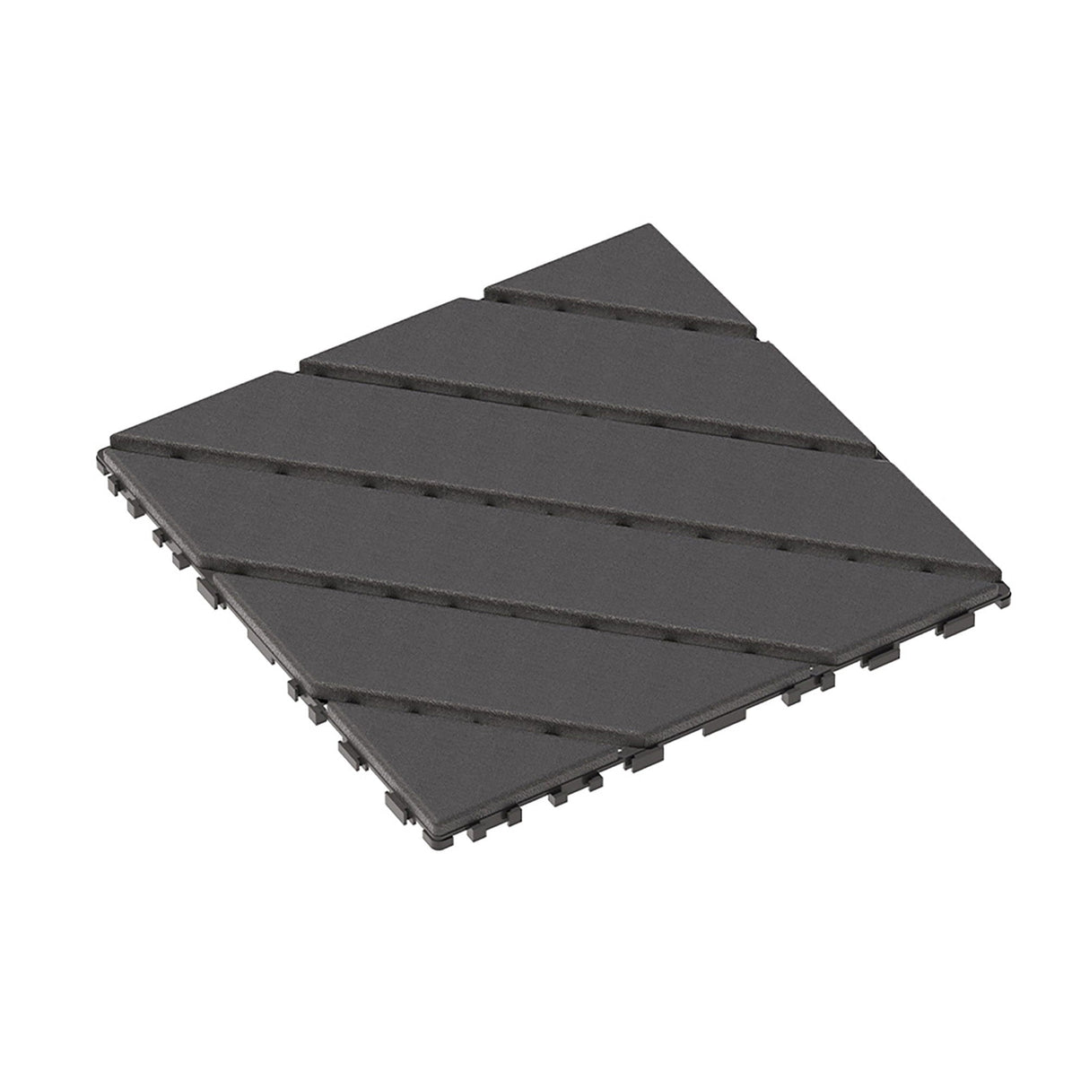 Durable Plastic Interlocking Deck Tiles, Waterproof Outdoor And Indoor Use by Couch.com