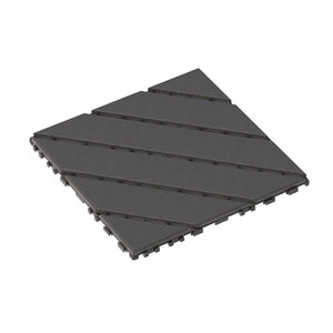 Durable Plastic Interlocking Deck Tiles, Waterproof Outdoor And Indoor Use by Couch.com