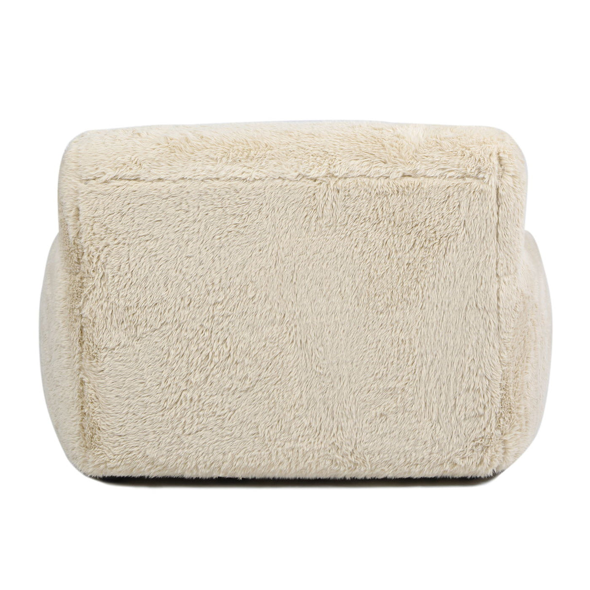 Summit - Faux Sheepskin Overstuffed Arm Chair - Cream Beige by Couch.com