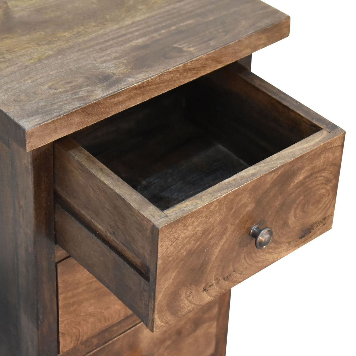 Mini Classic Country Bedside Table - Gray by Couch.com