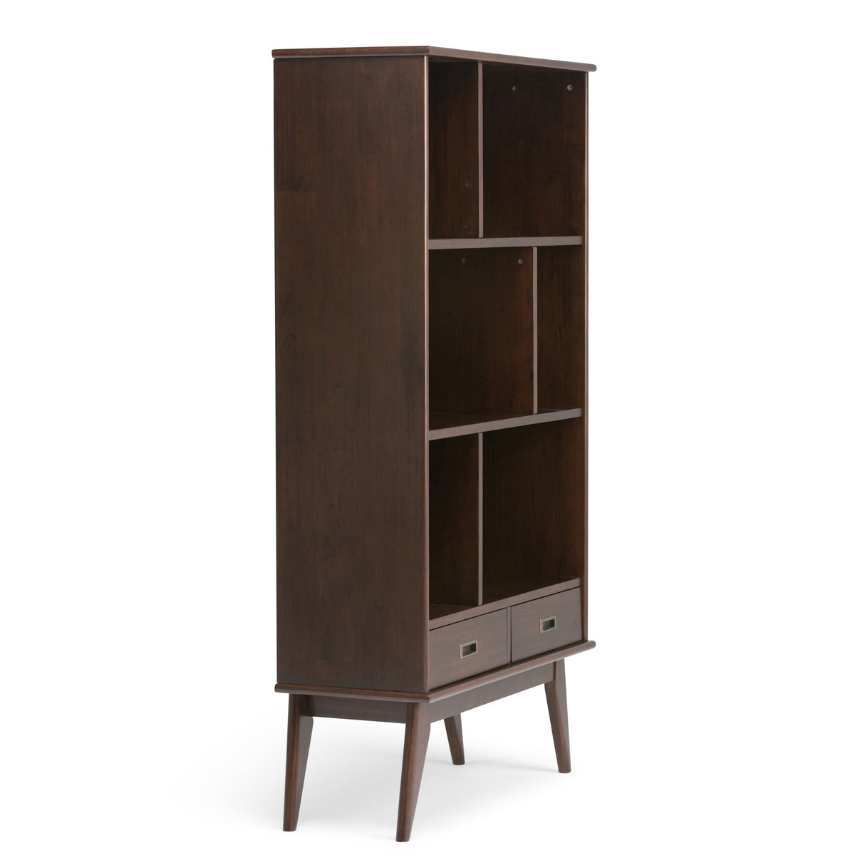 Draper - Mid Century Wide Bookcase And Storage Unit by Couch.com