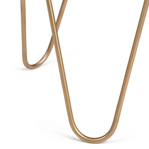 Patrice - Handcrafted Metal And Wood Accent Table by Couch.com