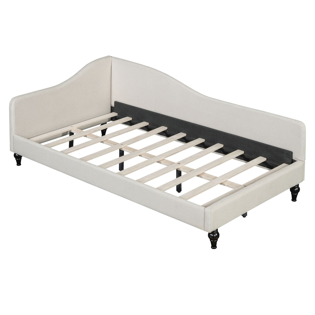 Modern L Shaped Linen Daybed With Legs by Couch.com