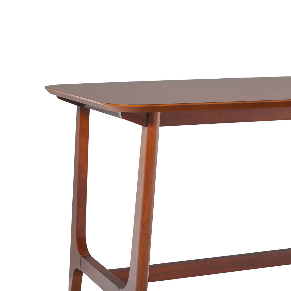 Mid-Century Modern Dining Table With Trestle Base by Couch.com