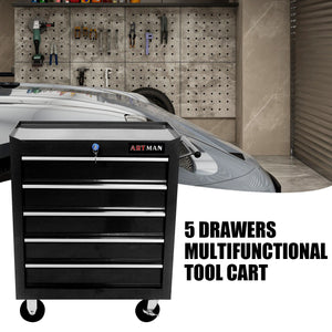 Multifunctional Tool Cart With Wheels And Drawers by Couch.com