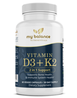 Vitamin D3 + K2 with BioPerine®