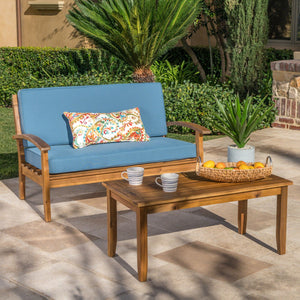 Outdoor Chat Set With Coffee Table And Loveseat by Couch.com