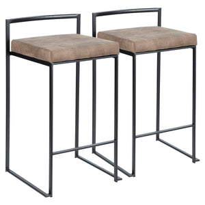 Fuji - Contemporary Style Stackable Counter Stool by Couch.com