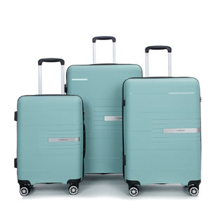 Hardshell Suitcase Double Spinner Wheels Luggage Sets, Lightweight With Tsa Lock, 3 Piece Set by Couch.com