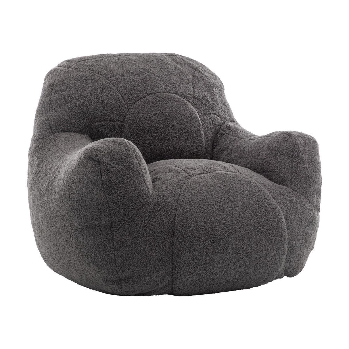 Comfy Bean Bag Chair With Filler, Fluffy And Cozy Seating by Couch.com