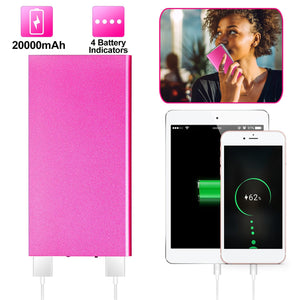 20000mAh Power Bank Ultra-thin External Battery by DirectDeals
