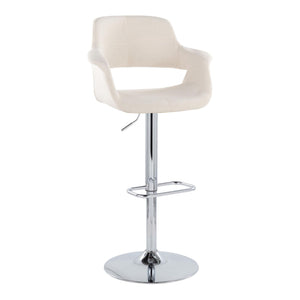 Vintage Flair - Mid Century Modern Adjustable Barstool (Set of 2) by Couch.com