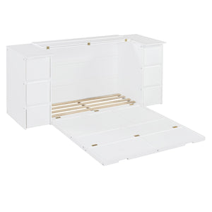 Murphy Bed With Drawers, Cabinets, And USB Ports by Couch.com